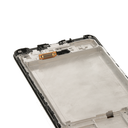 MODULO SAMSUNG A31 C/ MARCO CALIDAD SILVER - R-TECH