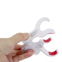Soporte Flex C/ Pinza P/ Escritorio Blanco