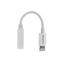 Adaptador Iphone a 3.5 Hembra Blanco