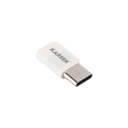 Adaptador Micro Usb a Tipo C Blanco