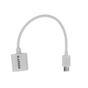 Adaptador Otg Micro Usb Blanco
