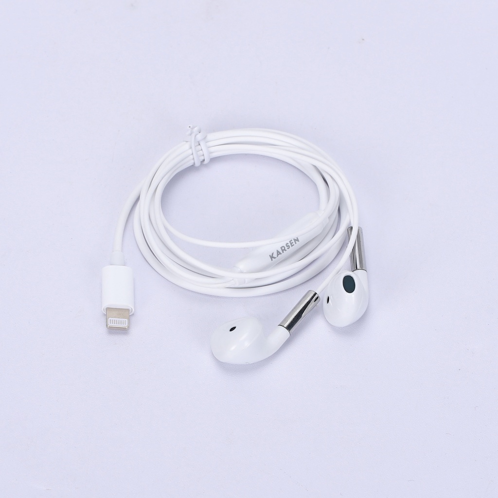 Auricular Ear Buds Mars Iphone Blanco