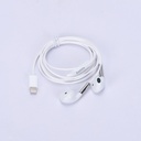 Auricular Ear Buds Mars Iphone Blanco