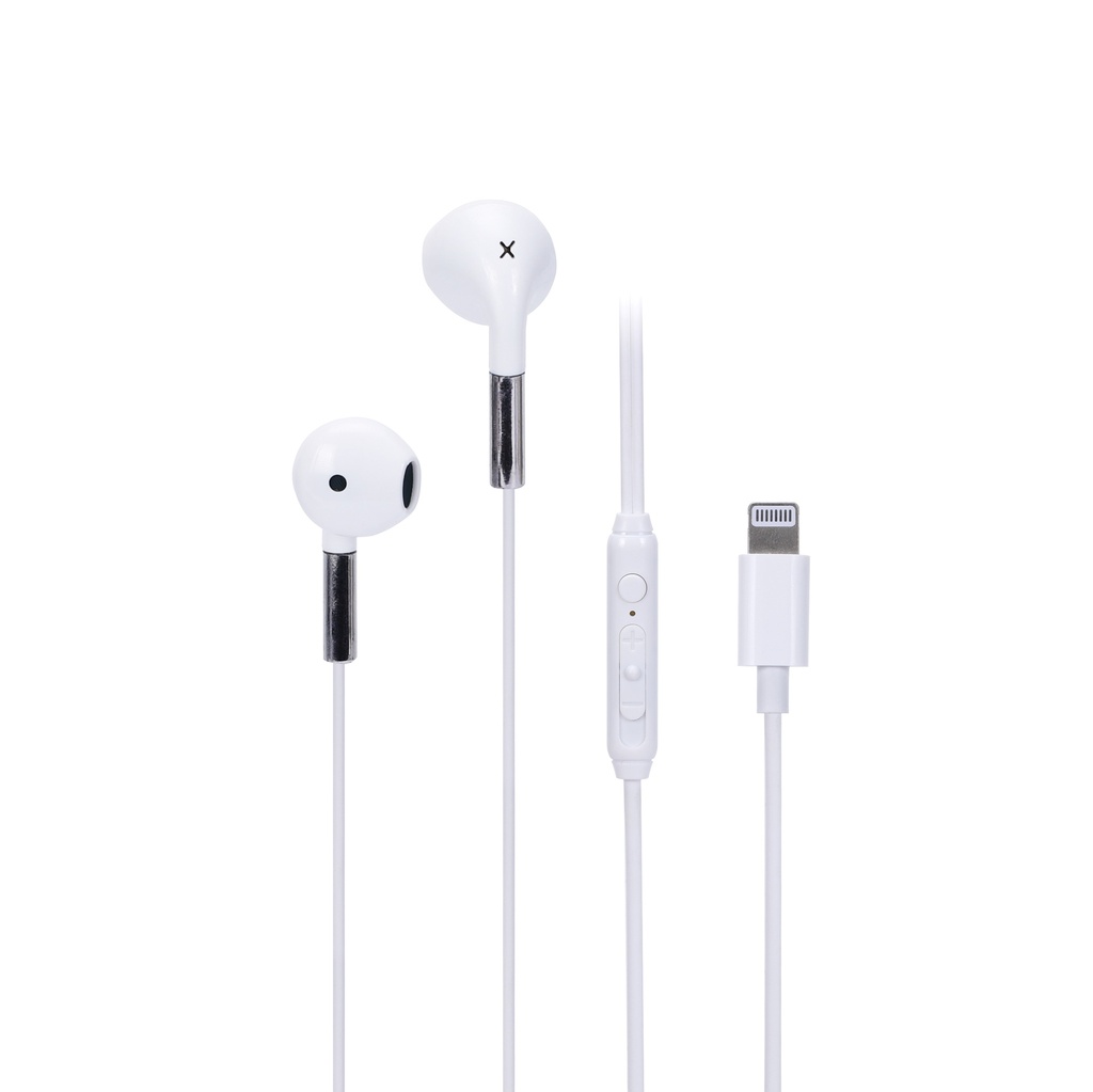 Auricular Ear Buds Mars Iphone Blanco
