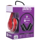 Auricular BT Vincha Janis Rojo