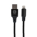 Cable datos C-203 1m Iphone Negro