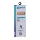 Cable datos C-203 1m Iphone Negro