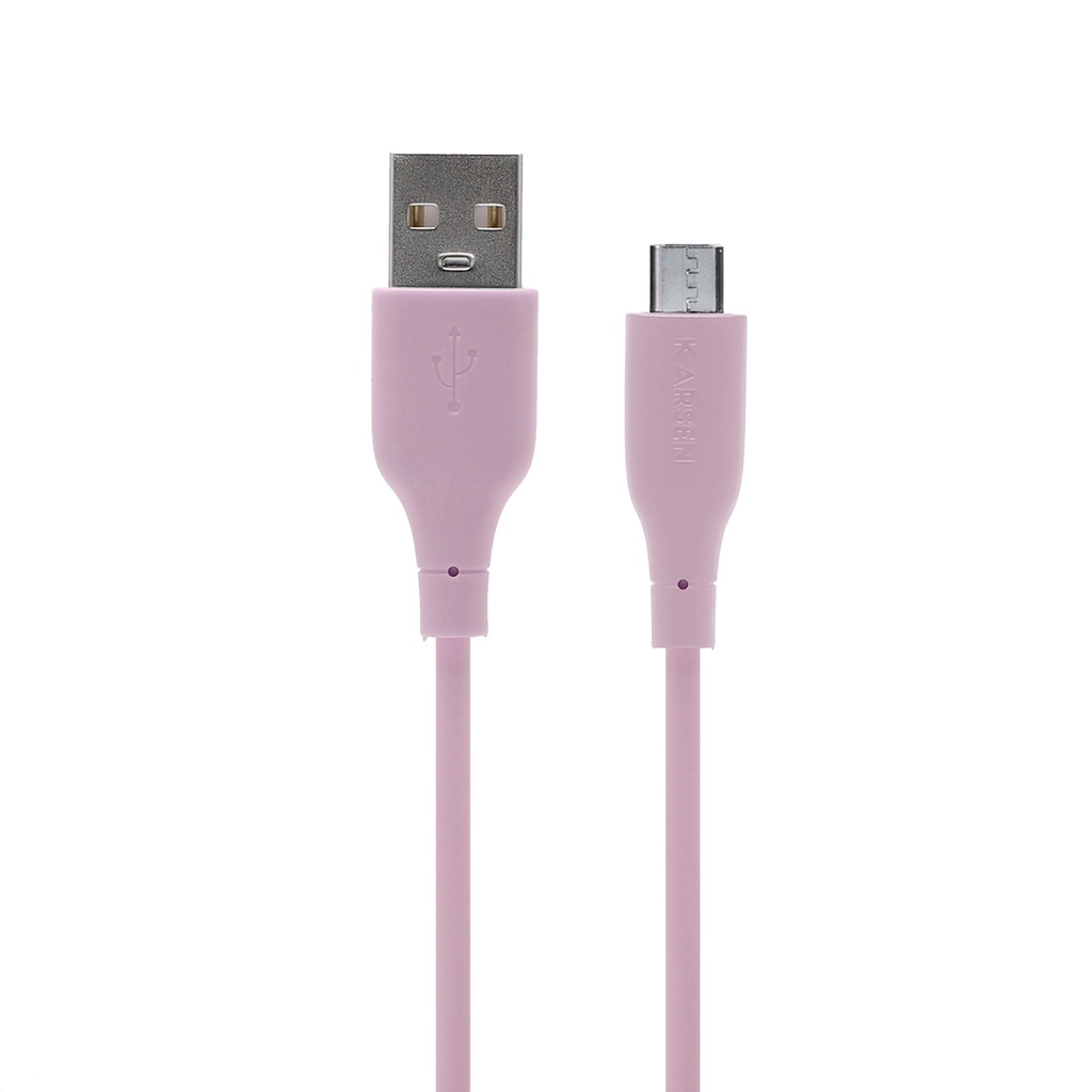 Cable datos C-103 1m Micro Usb Rosa