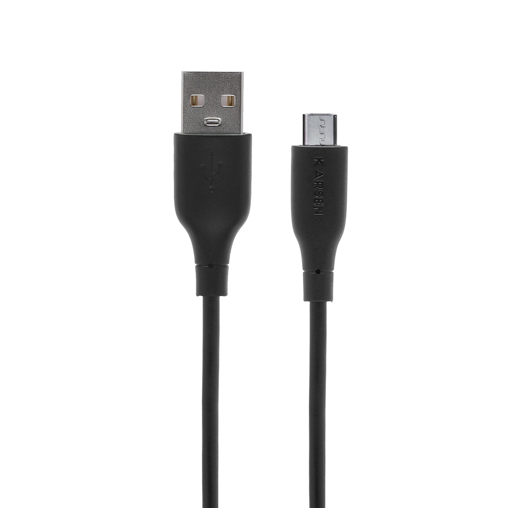 Cable datos C-103 1m Micro Usb Negro