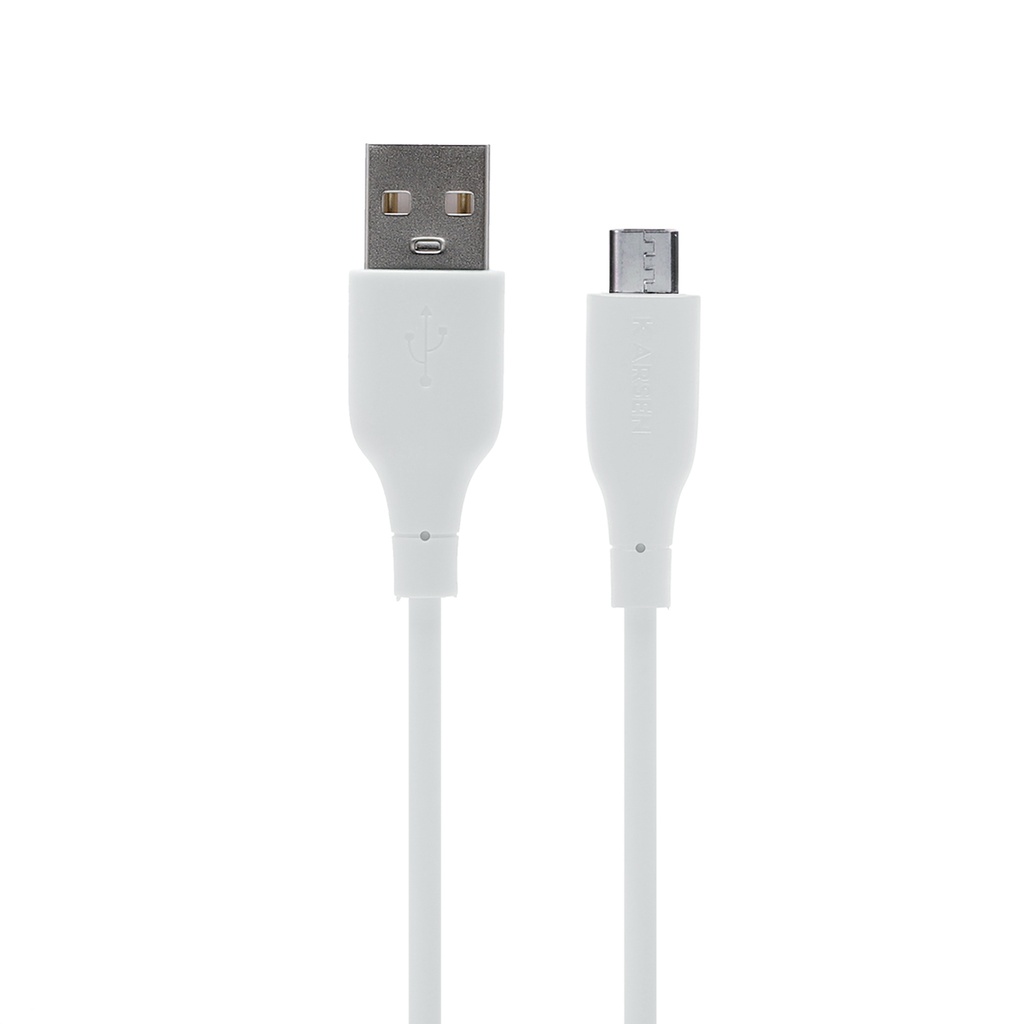 Cable datos C-103 1m Micro Usb Blanco