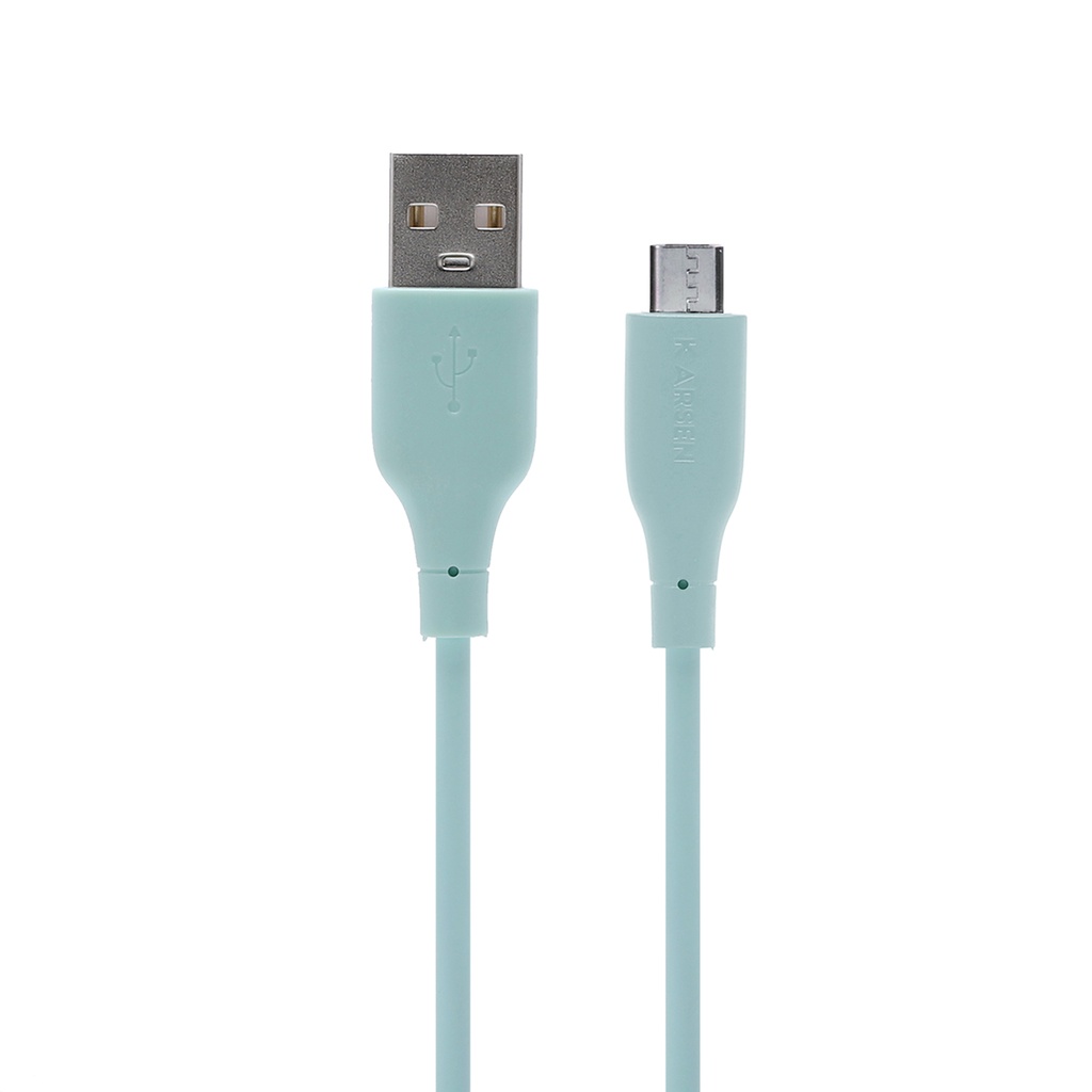 Cable datos C-103 1m Micro Usb Verde