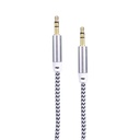 Cable Av 3515 1.5m 3.5 a 3.5 Plateado