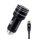 Cargador 12v Estruendo 3.1 Tipo C Negro
