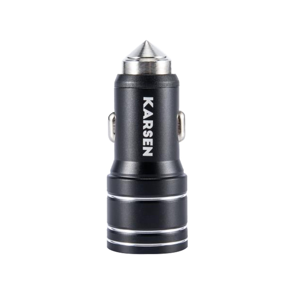 Cargador 12v Estruendo 3.1 Micro Usb Negro
