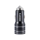 Cargador 12v Estruendo 3.1 Micro Usb Negro
