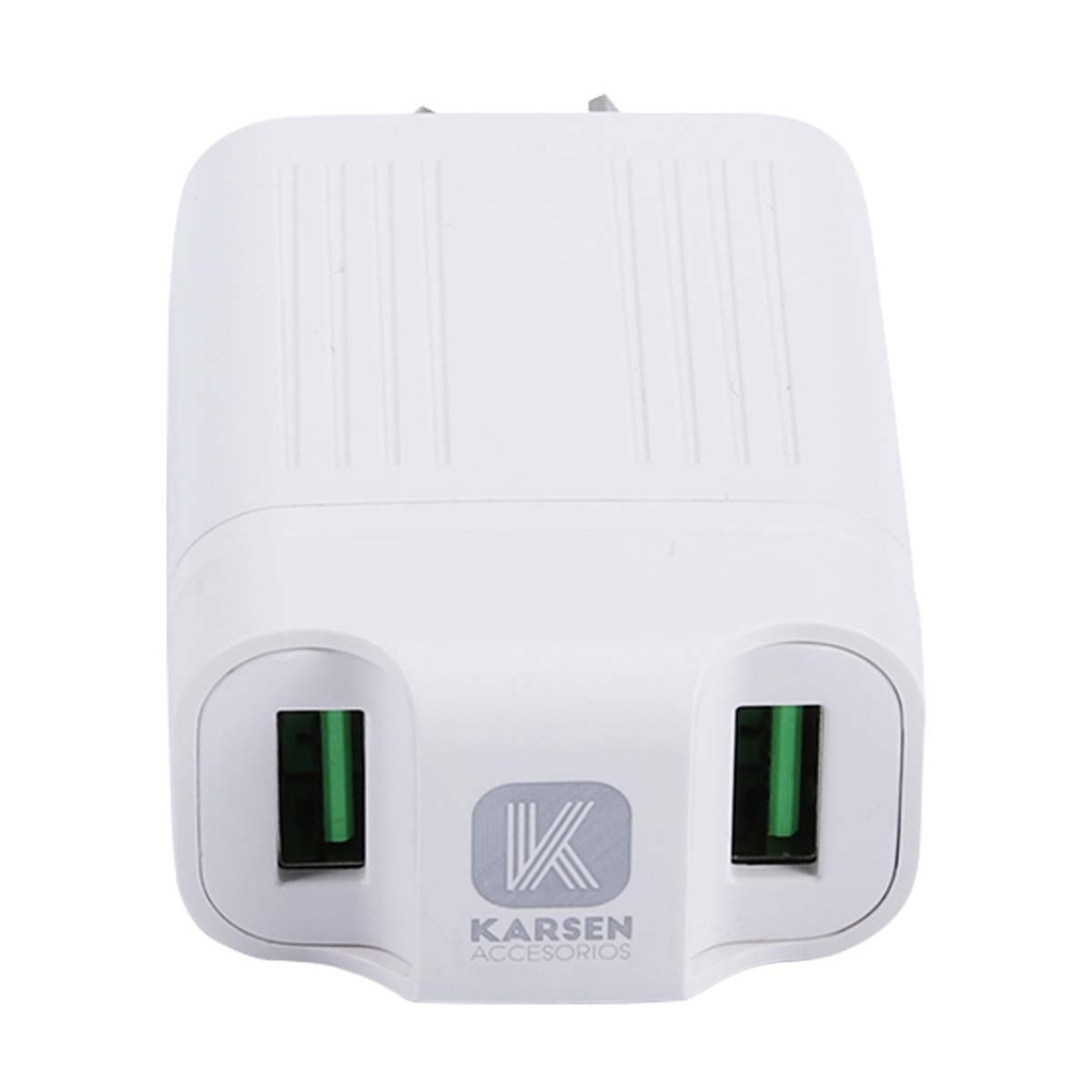 Cargador 220v 3150 3.1 Iphone Blanco
