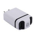Cargador 220v 3150 3.1 Micro Usb Negro