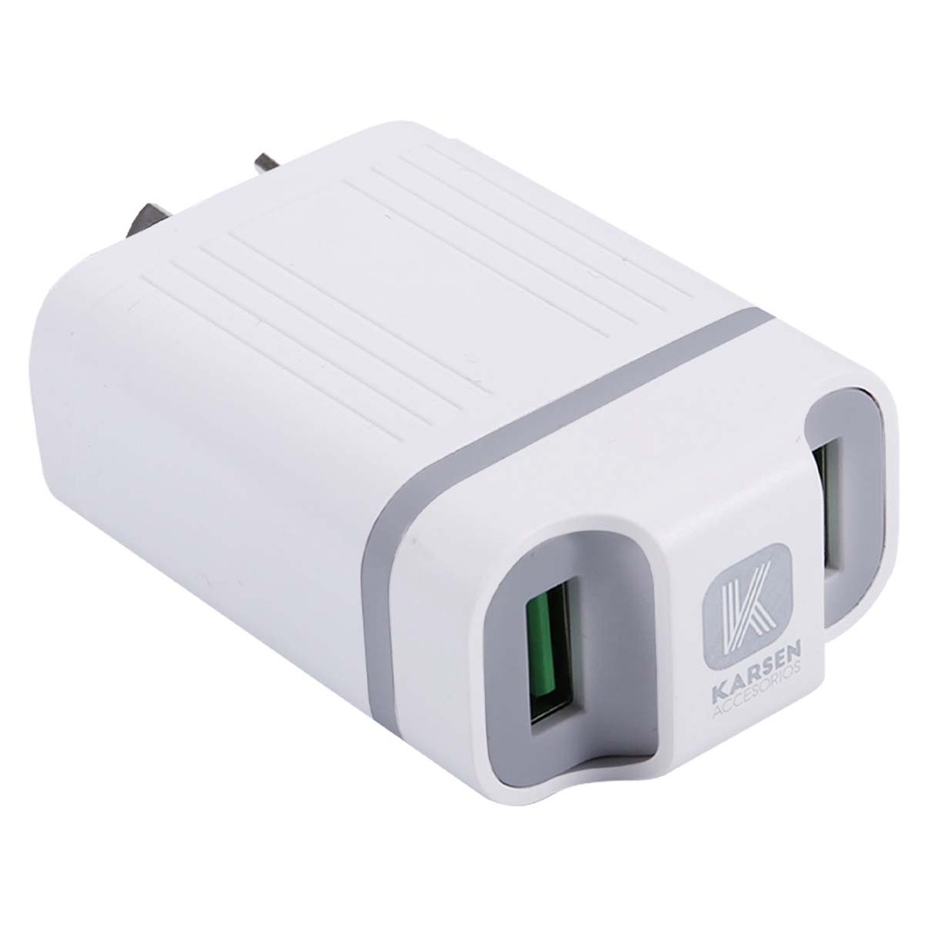Cargador 220v 3150 3.1 Tipo C Gris