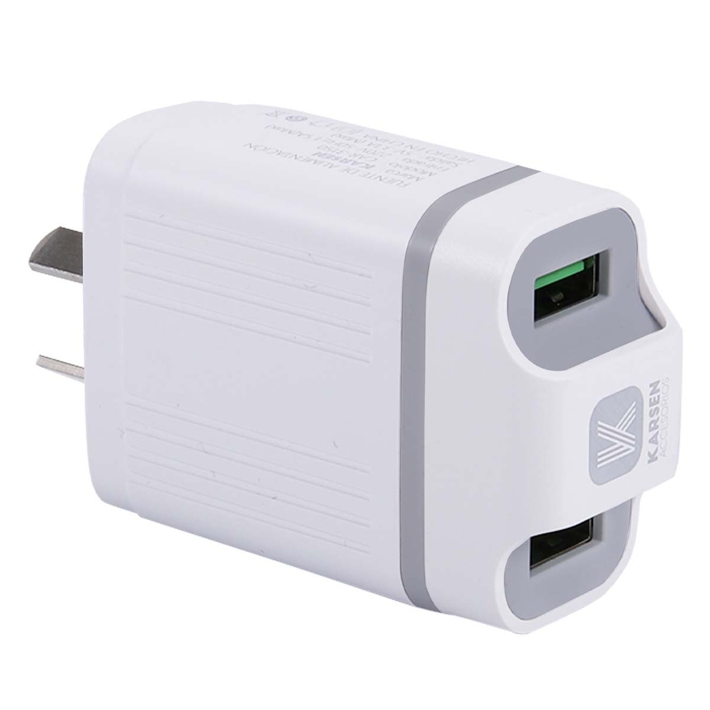 Cargador 220v 3150 3.1 Tipo C Gris