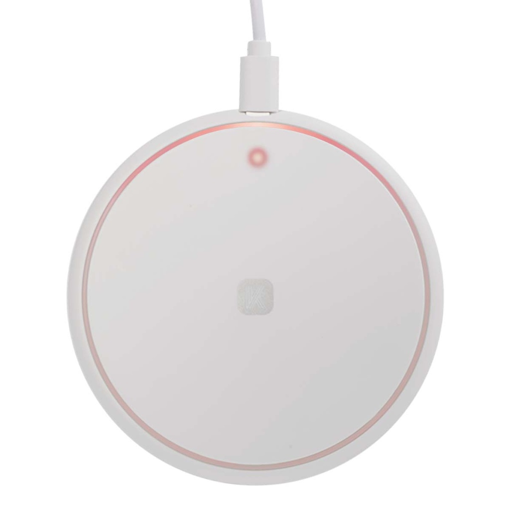 Cargador inalambrico CI-2001 10W Micro Usb Blanco