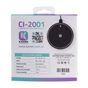 Cargador inalambrico CI-2001 10W Micro Usb Blanco