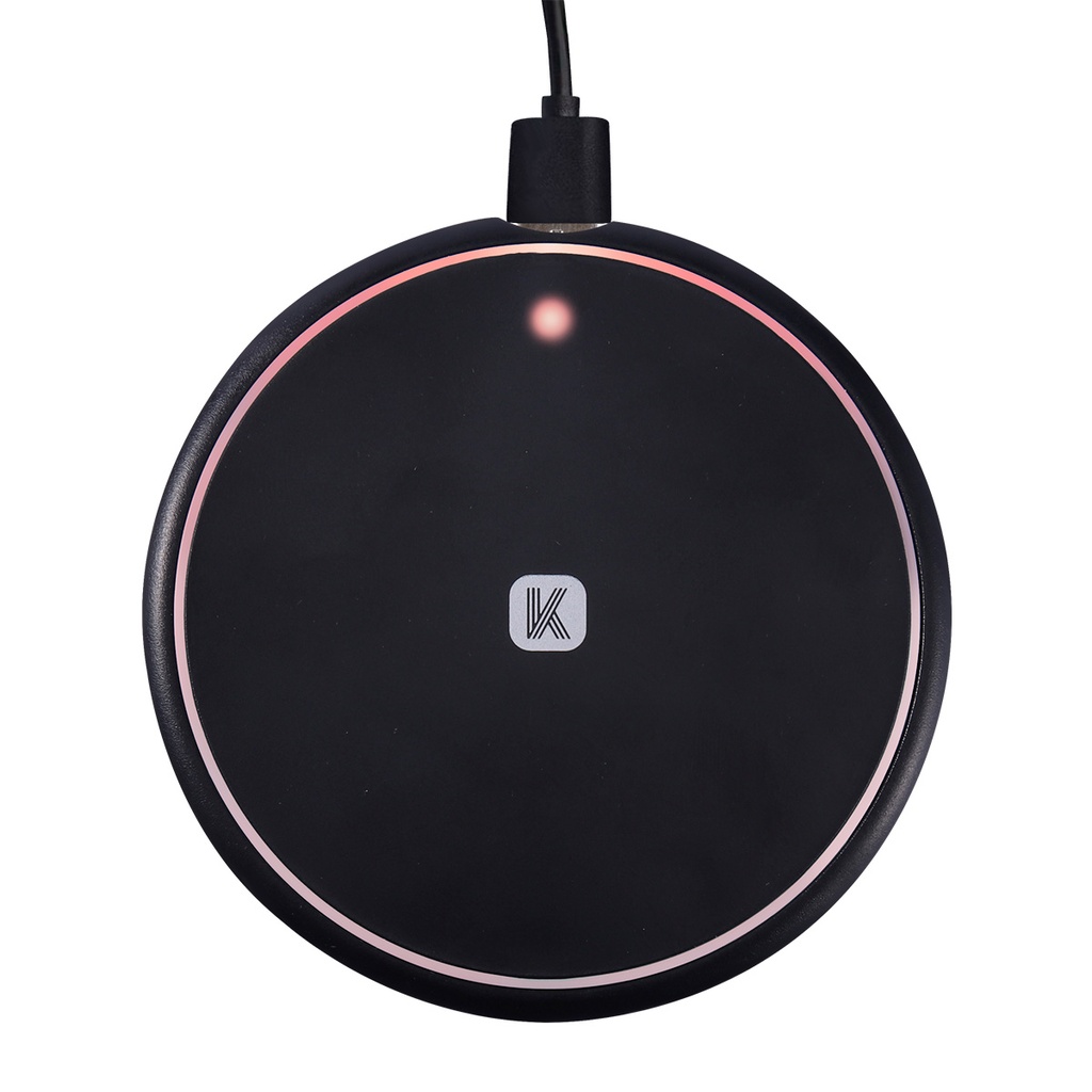 Cargador inalambrico CI-2001 10W Micro Usb Negro