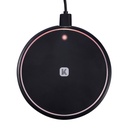 Cargador inalambrico CI-2001 10W Micro Usb Negro