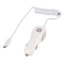 Cargador 12v Apolo 2.1 Micro Usb Blanco
