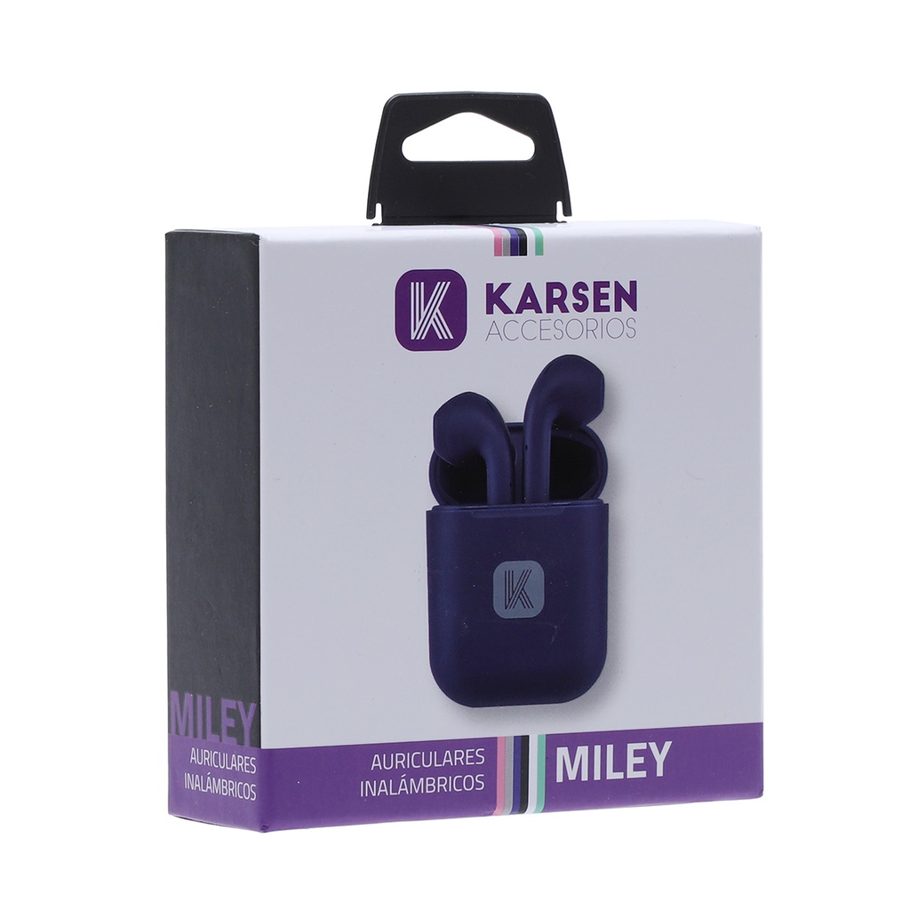 Auricular BT In Ear Miley Azul