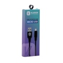 Cable datos C-203 1m Micro Usb Negro