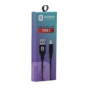 Cable datos C-203 1m Tipo C Negro