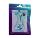 Cable datos C-103 1m Micro Usb Verde