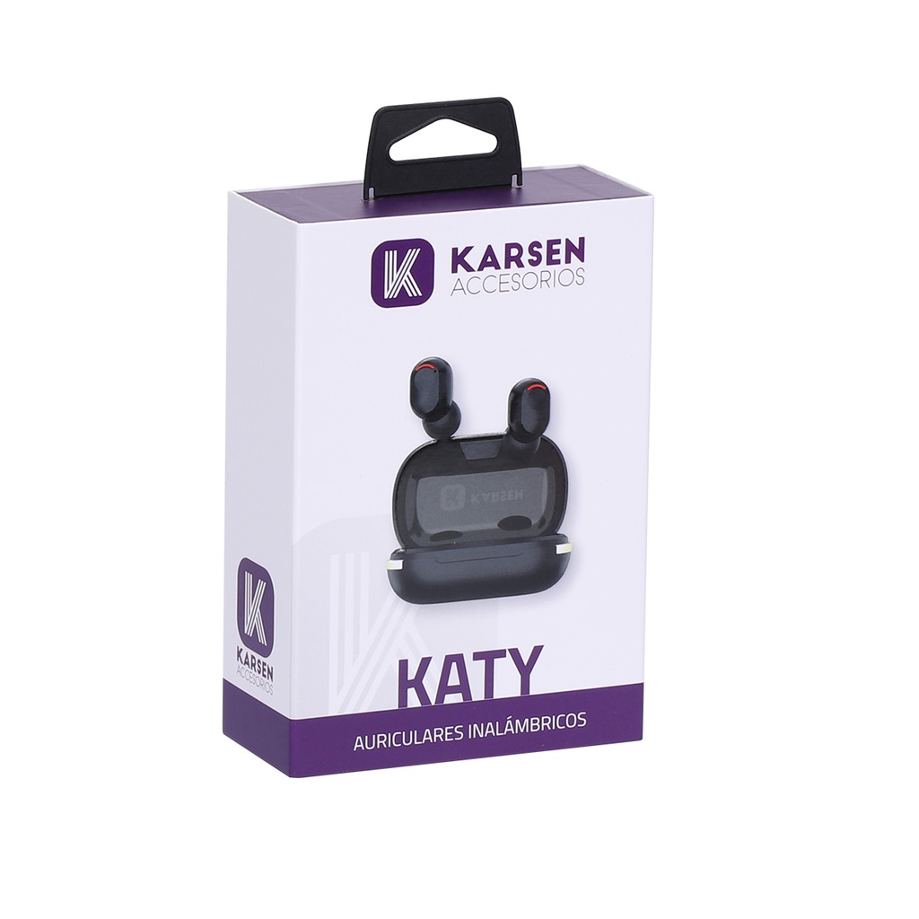 Auricular BT In Ear Katy Negro