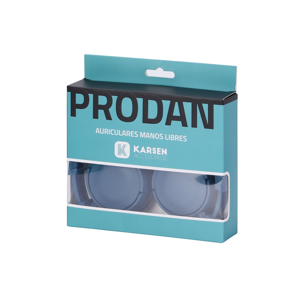 Auricular Vincha Prodan Azul