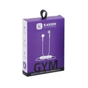 Auricular BT Deportivo Ear Buds Gym Blanco