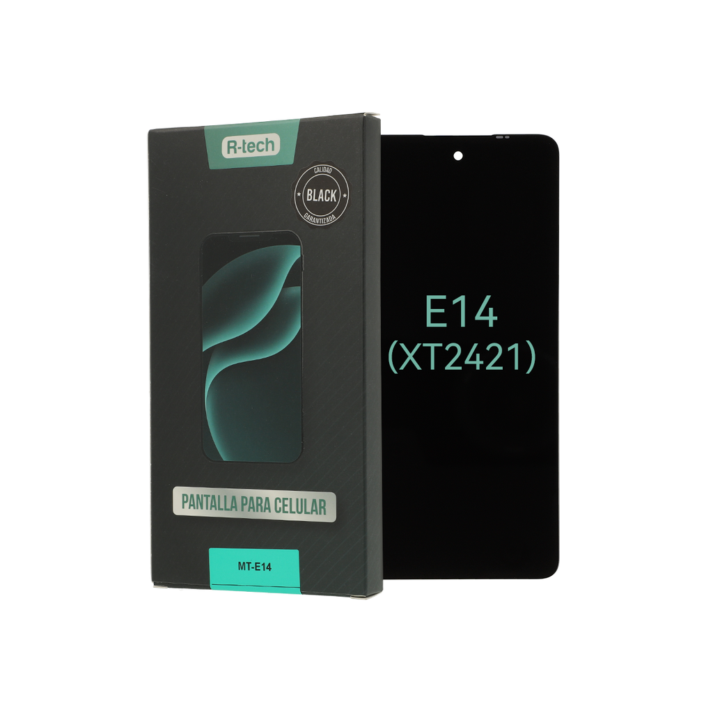 MODULO MOTO E14 CALIDAD BLACK - R-TECH