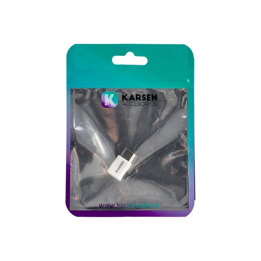 [1002] Adaptador Micro Usb a Tipo C Blanco