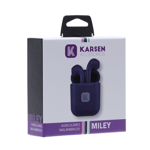 [1016] Auricular BT In Ear Miley Azul