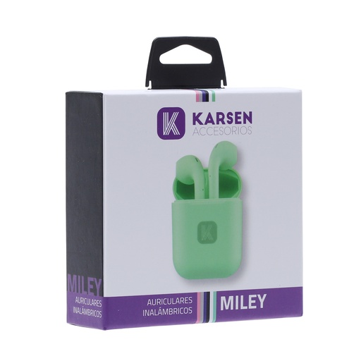 [1021] Auricular BT In Ear Miley Verde