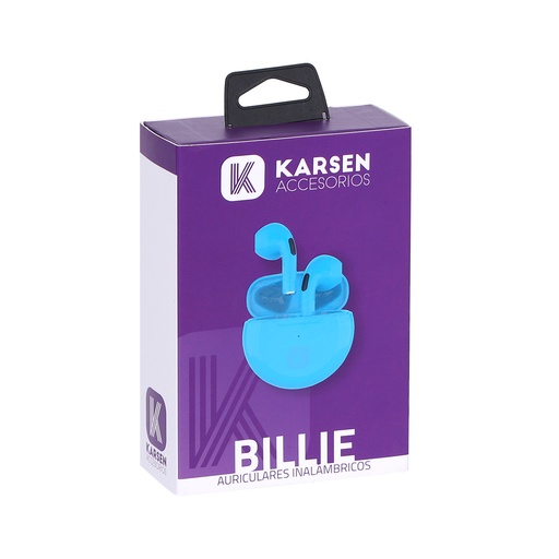 [1345] Auricular BT In Ear Billie Azul