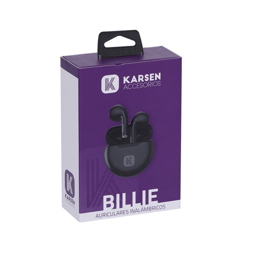 [1347] Auricular BT In Ear Billie Negro
