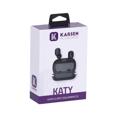 [1349] Auricular BT In Ear Katy Negro