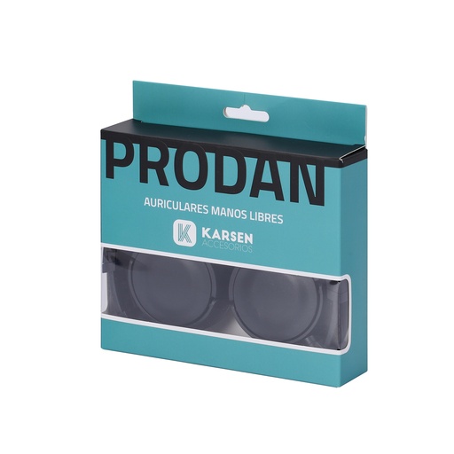 [1378] Auricular Vincha Prodan Negro