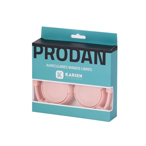 [1379] Auricular Vincha Prodan Rosa