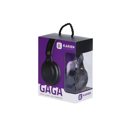 [1485] Auricular BT Vincha Gaga Negra