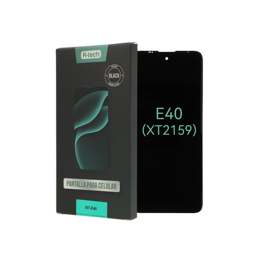 [RT0005] MODULO MOTO E40 CALIDAD BLACK - R-TECH
