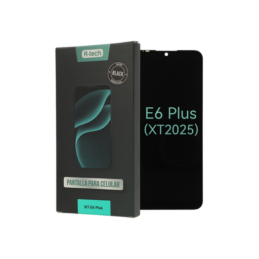 [RT0006] MODULO MOTO E6 PLUS CALIDAD BLACK - R-TECH