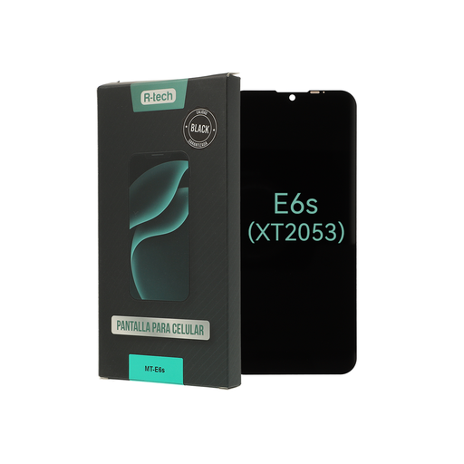[RT0007] MODULO MOTO E6S CALIDAD BLACK - R-TECH