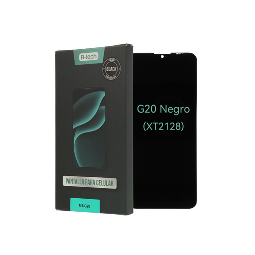 [RT0011] MODULO MOTO G20 CALIDAD BLACK - R-TECH