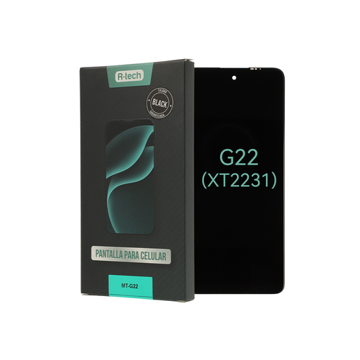 [RT0012] MODULO MOTO G22 CALIDAD BLACK - R-TECH